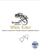 Scrawny Gecko - Nicotine 100ml Downtown Vapoury